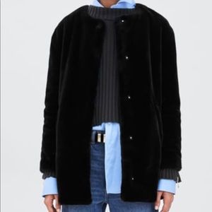 Zara fur jacket